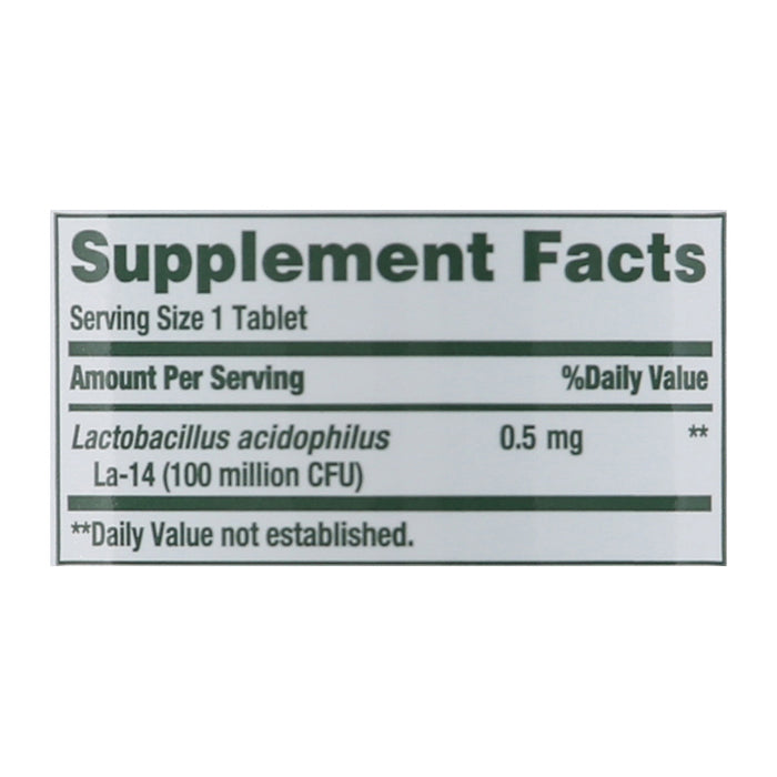 ACIDOPHILUS PROBIOTIC TAB 120 NB