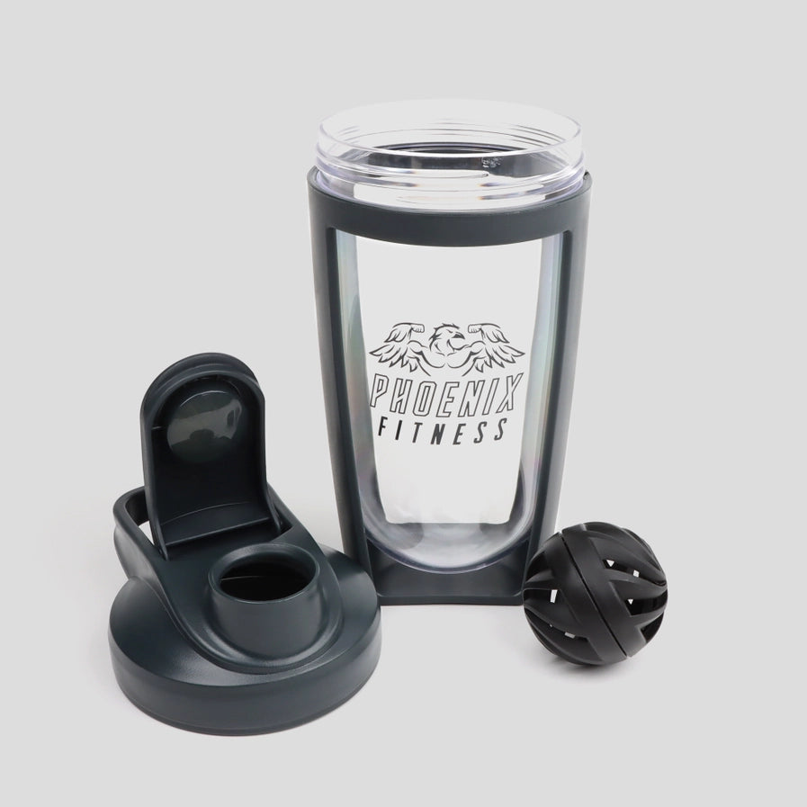 Phoenix Fitness Protein Shaker (Black)