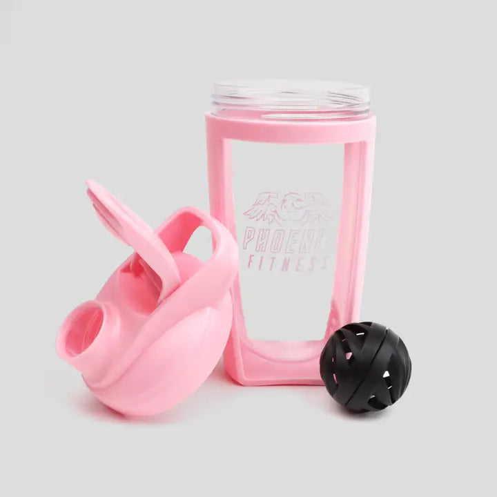 Phoenix Fitness Protein Shaker (Pink)