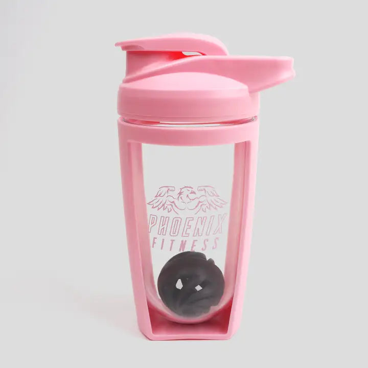 Phoenix Fitness Protein Shaker (Pink)