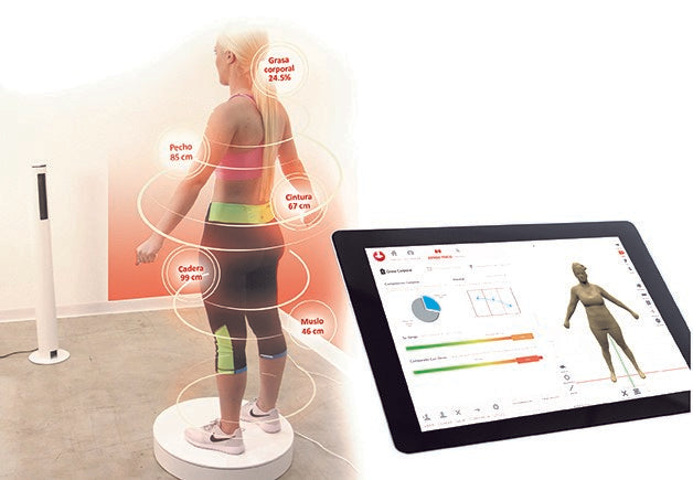 Escaneo y consulta corporal en 3D