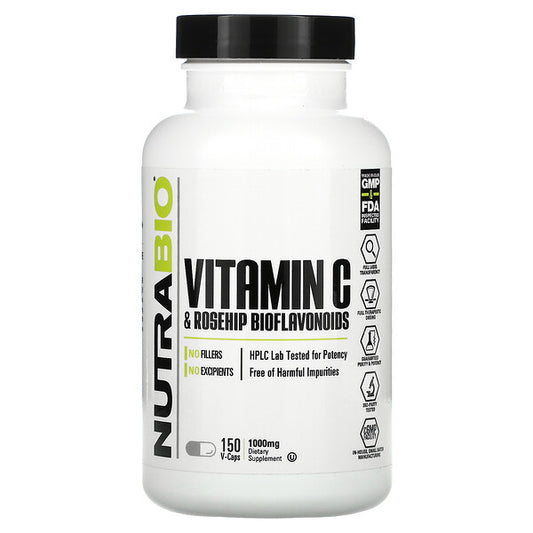 Vitamina C 1000 mg con escaramujos