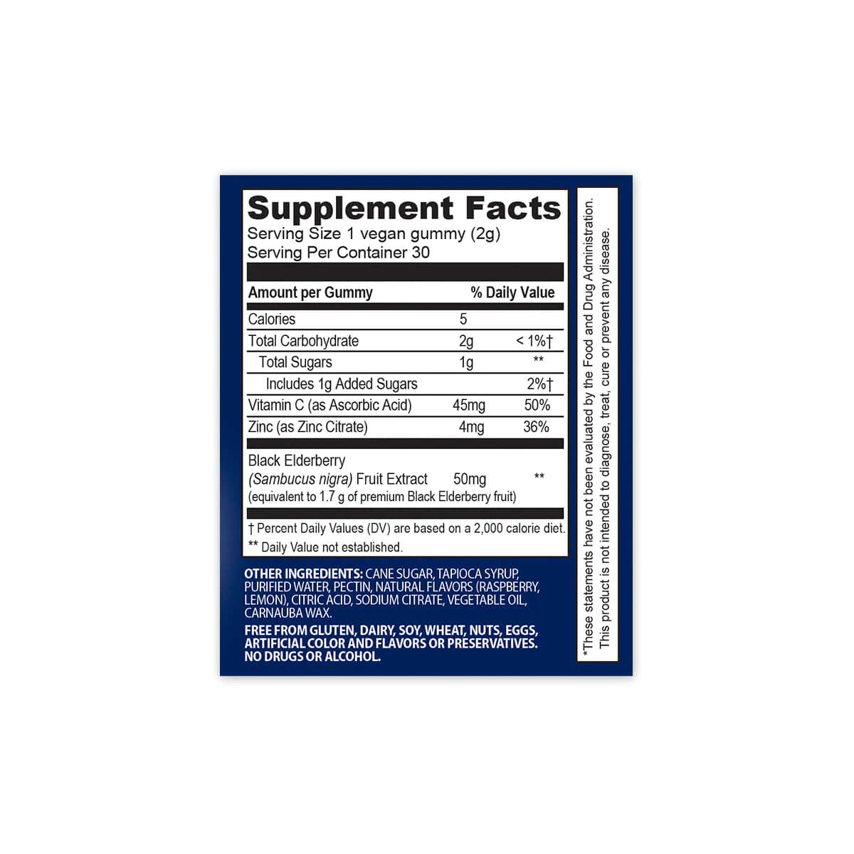 Black Elderberry Gummies for Kids