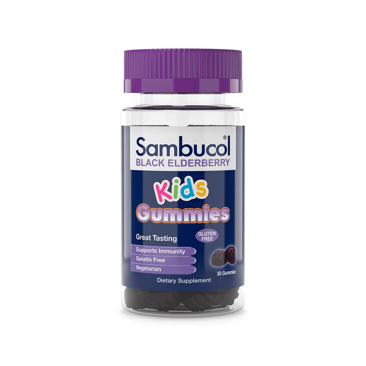 Black Elderberry Gummies for Kids