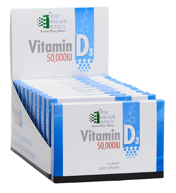 Vitamina D3 50.000 UI - 15 unidades