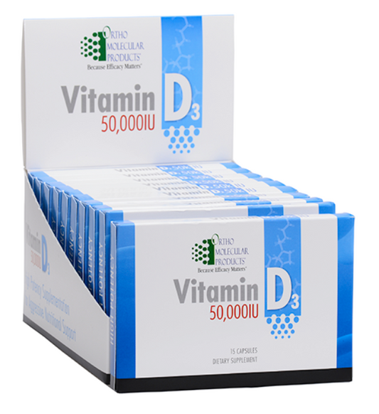 Vitamina D3 50.000 UI - 15 unidades