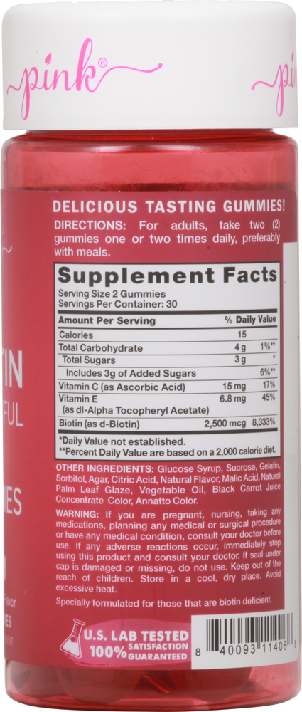 Biotina Hermosa Rosa