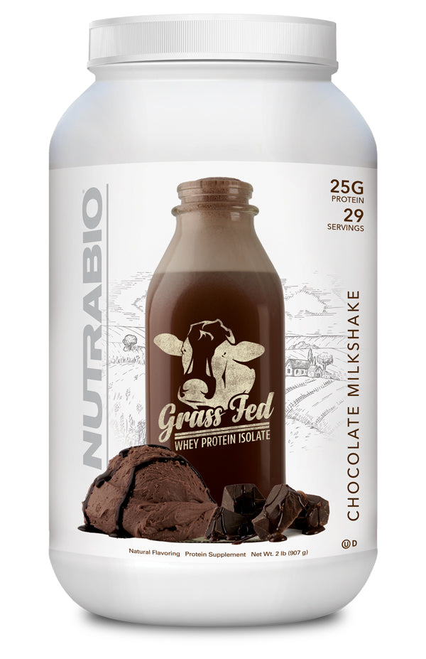 Aislado de proteína de suero de leche alimentado con pasto, 2 libras