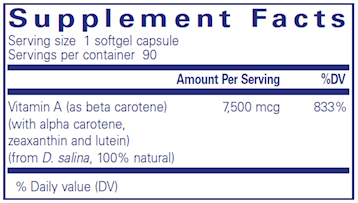 Beta Carotene (with Mixed Carotenoids)