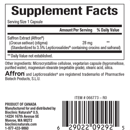 Saffron Extract 28 mg