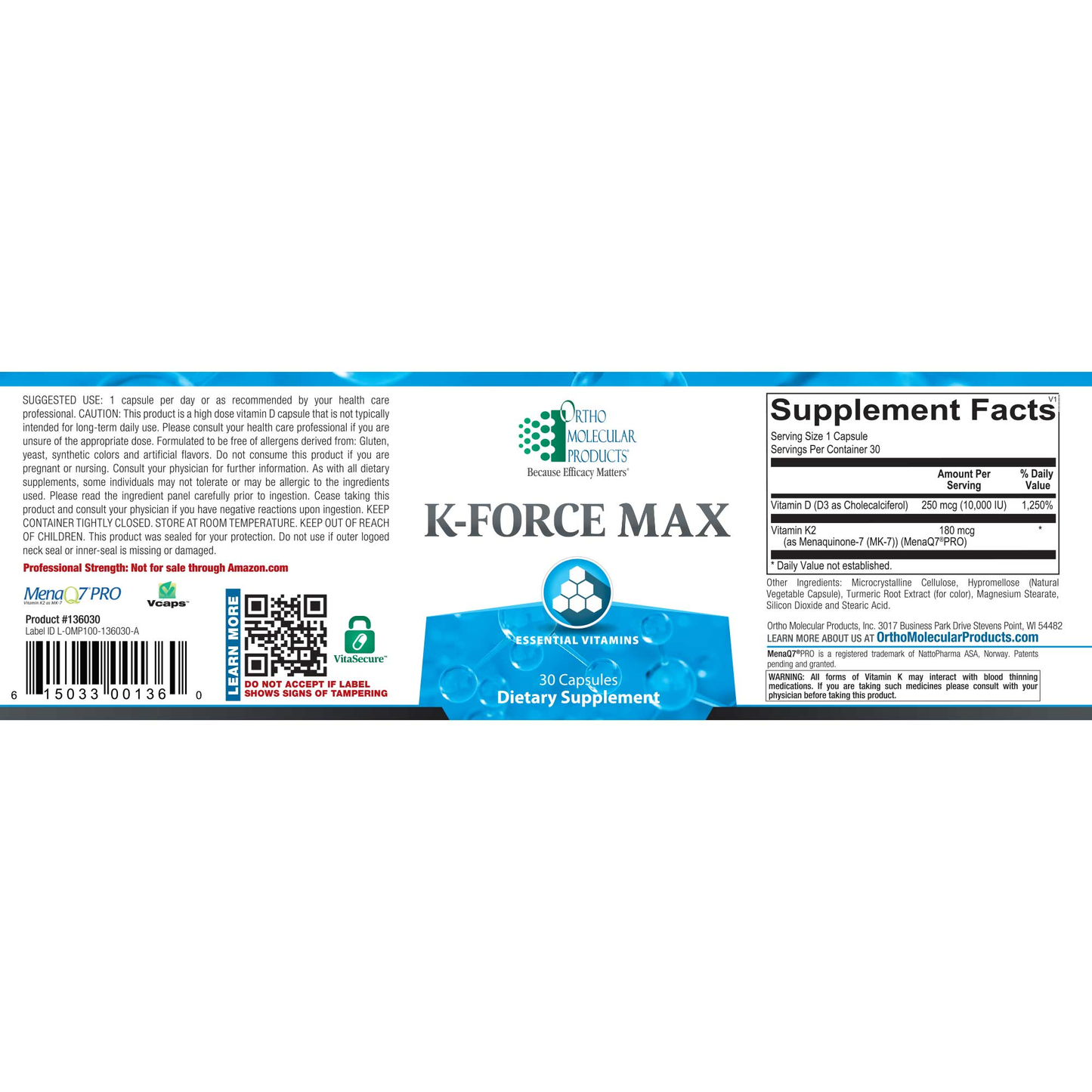 K-FORCE MAX 30 caps