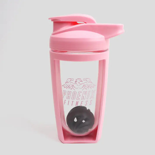 Phoenix Fitness Protein Shaker (Pink)
