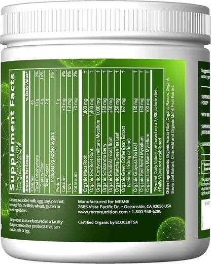 MRM Nutrition Organic Pre-Workout