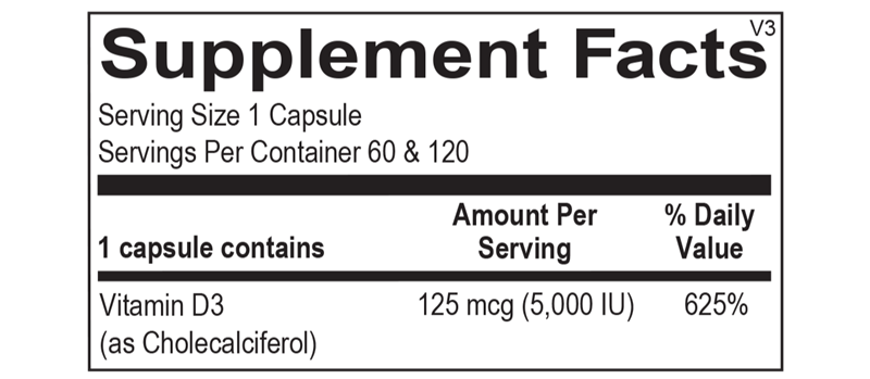 The Smart Human™ Essential Vitamin D3