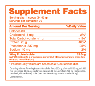 Clear Whey Protein Isolate