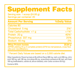 Clear Whey Protein Isolate